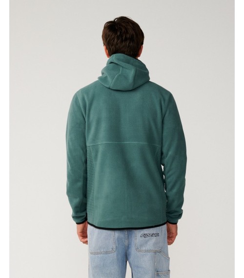 Chaqueta Rip Curl forro polar departed green