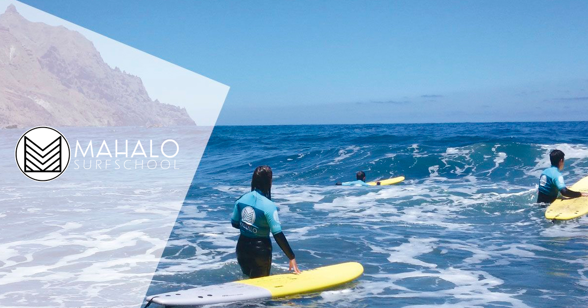 Mejores escuelas de surf en Tenerife, Canarias: Mahalo Surf School