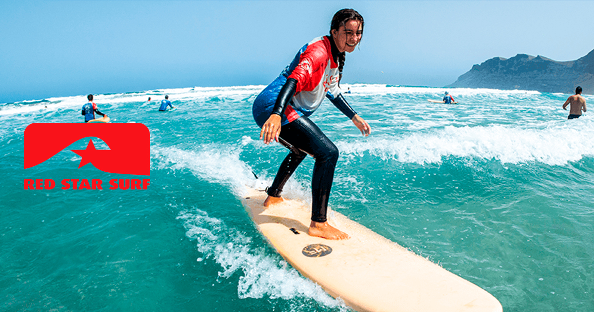 Red Star Surf - Mejores escuelas de surf y surf camp en Canarias